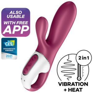 Vigoroso SATISFYER - VIBRADOR HOT BUNNY GSPOT