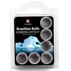 vVigoroso JOGO SECRETO CONJUNTO 6 BOLAS BRASILEIRAS EFEITO ICEBERG