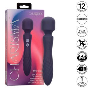 Vigoroso CALEXOTICS - CHARISMA MYSTIQUE MASSAGER DUAL MOTORS 12 FUNÇÕES 20