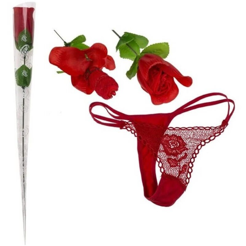 vVigoroso DIABLO PICANTE - ROSE CONVERSÍVEL EM TANGA