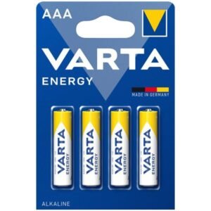 vVigoroso VARTA - PILHA ALCALINA ENERGÉTICA AAA LR03 BLISTER*4