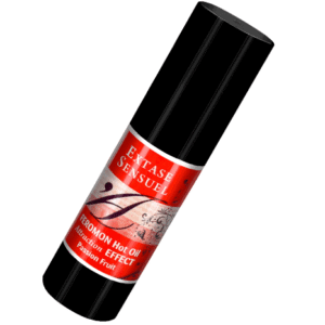 vVigoroso EXTASE SENSUAL - ÓLEO DE MASSAGEM DE EFEITO CALOR COM FEROMÔNIOS DE MARACUJ 30 ML