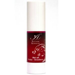 vVigoroso EXTASE SENSUAL - ÓLEO ESTIMULANTE DE CALOR DE MORANGO 30 ML
