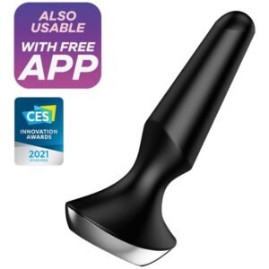vVigoroso SATISFYER - VIBRADOR PLUG ILICIOUS 2 PLUG PRETO