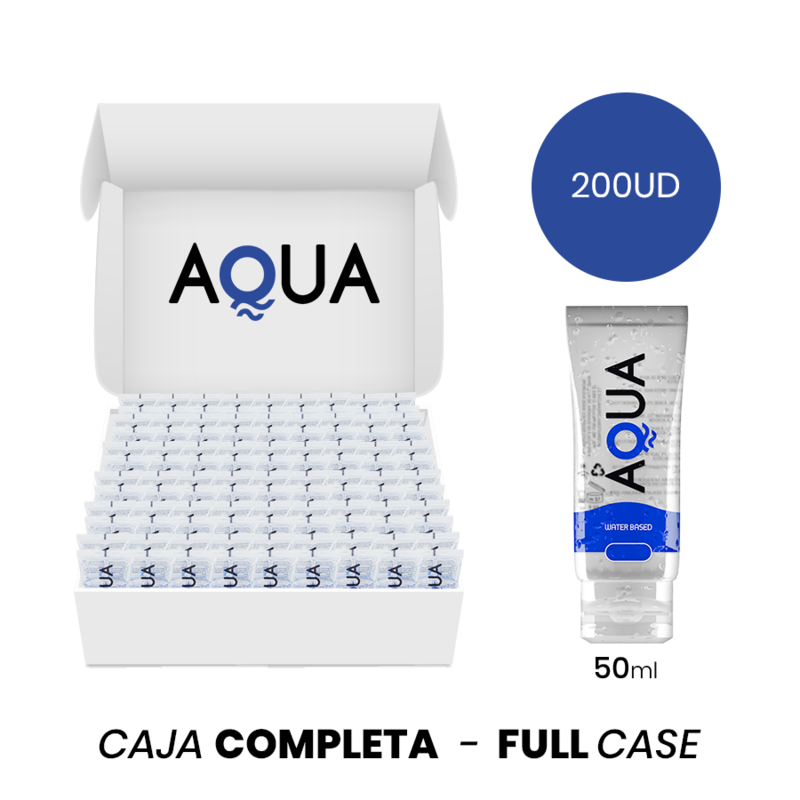 vVigoroso MOQ 200 - AQUA QUALITY LUBRIFICANTE À BASE DE ÁGUA 50 ML