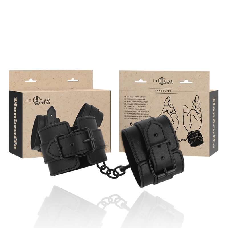 vVigoroso INTENSE - FETISH ALGEMAS DE COURO VEGANO
