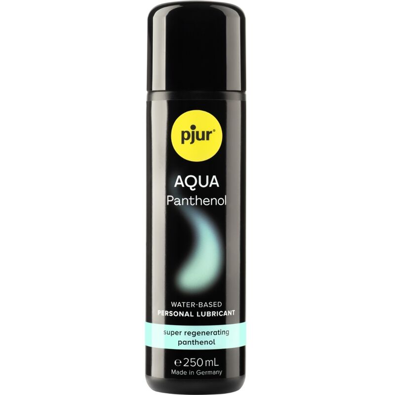 vVigoroso PJUR - LUBRIFICANTE BASE DE GUA AQUA PANTENOL 250 ML