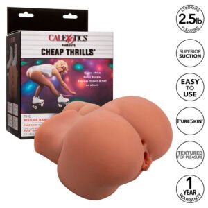 Vigoroso CALEXOTICS - THE ROLLER BABE DUPLO MASTURBADOR REALÍSTICO CARNE