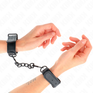 vVigoroso KINK - ALGEMAS DE MÃO INICIANTES AJUSTÁVEIS 13-23 CM X 2