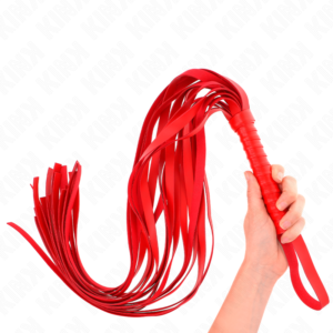 vVigoroso KINK - CHICOTE CABO CURTO VERMELHO 70 CM