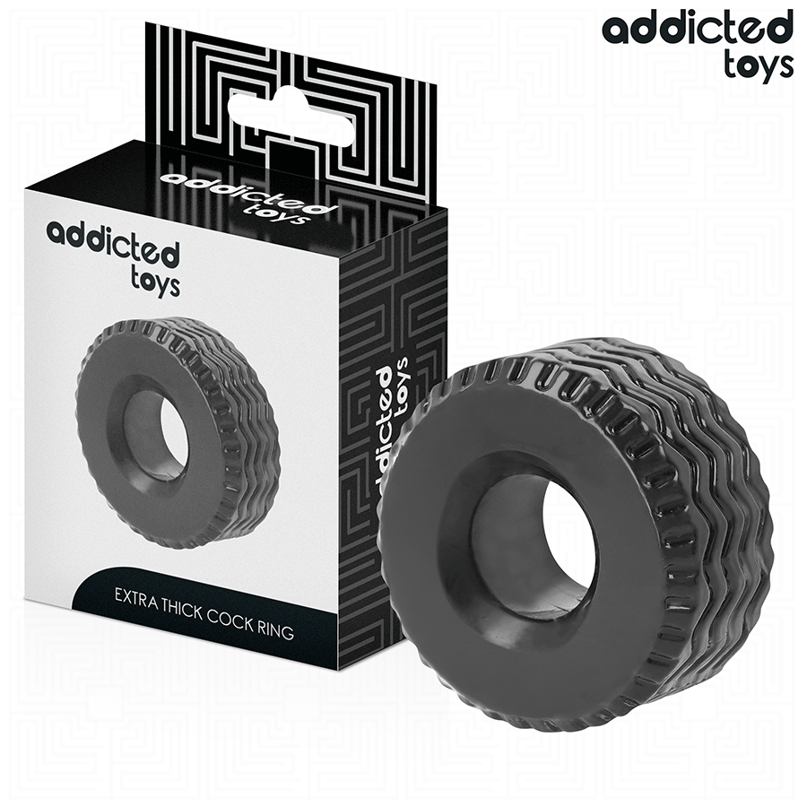 Vigoroso ADDICTED TOYS - ANEL DE PÉ EXTRA GROSSO