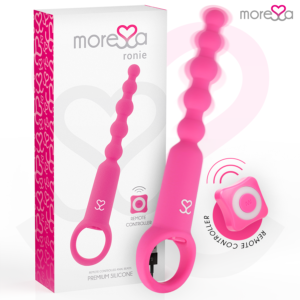 Vigoroso MORESSA - RONIE CONTROLE REMOTO PRAZER ANAL ROSA