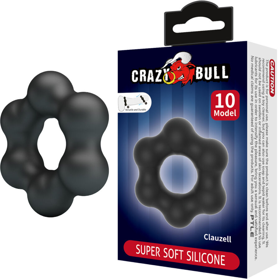 Vigoroso CRAZY BULL - ANEL DE SILICONE CLAUZELL MODELO 10