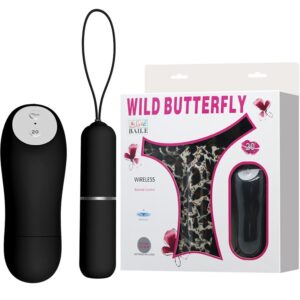Vigoroso BAILE - CALCINHA FIO DENTAL COM VIBRADOR BALA E CONTROLE REMOTO PRETA