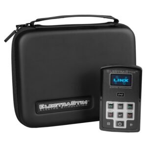 vVigoroso ELECTRASTIM - LINX ESTIMULADOR ELÉTRICO DE CANAL DUPLO COM APLICATIVO E CONTROLE REMOTO