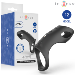 Vigoroso INTENSE - JEROME ANEL PENIANO VIBRATÓRIO AJUSTÁVEL MODELO 12