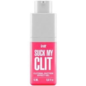 vVigoroso INTT - SUCK MY CLIT GEL COM EFEITO DE SUCÇÃO MORANGO SILVESTRE 15 ML