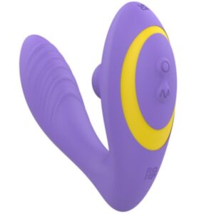 Vigoroso ROMP - REVERB ESTIMULADOR DE PONTO G E DISPOSITIVO DE SUCÇÃO CLITORIAL REVERB ROXO