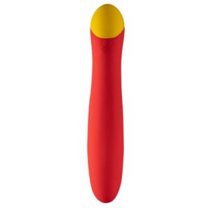 Vigoroso ROMP - HYPE VIBRADOR MULTIFUNCIONAL PARA PONTO G VERMELHO