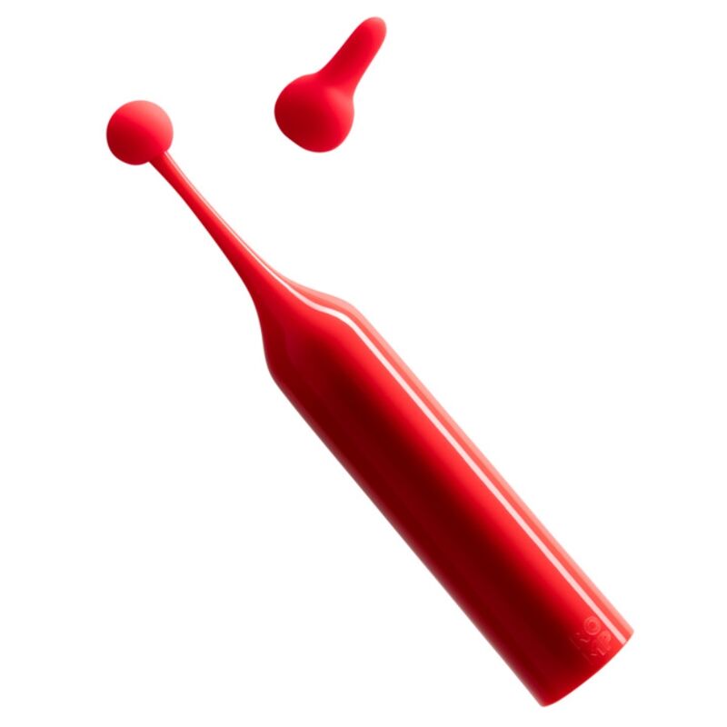 Vigoroso ROMP - POP ESTIMULADOR CLITORIAL DE ALTA FREQUÊNCIA VERMELHO