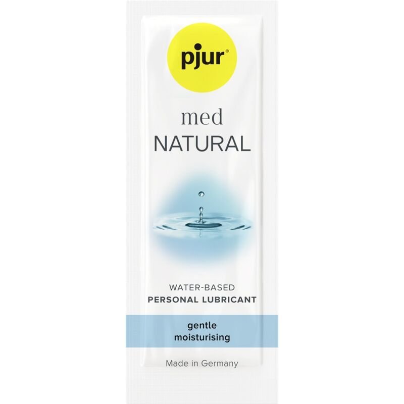 vVigoroso PJUR - LUBRIFICANTE BASE DE GUA NATURAL MED 2 ML