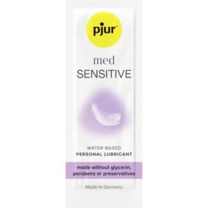 vVigoroso PJUR - MED SENSITIVE GLIDE LUBRIFICANTE BASE DE GUA 2 ML