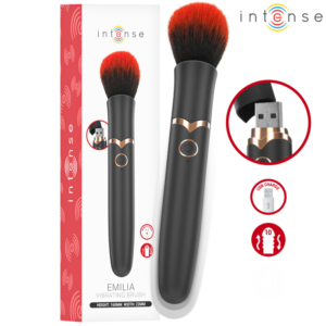 Vigoroso INTENSE - EMILIA ESCOVA VIBRATÓRIA 10 VIBRAÇÕES 16 CM