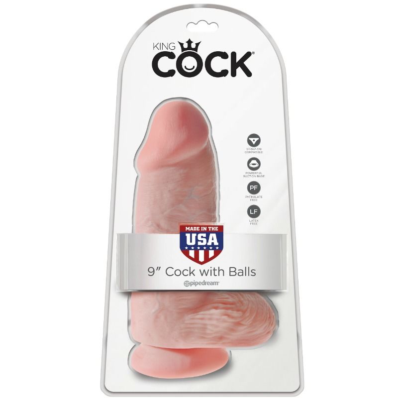 KING COCK - PÊNIS REALÍSTICO GORDINHO 23 CM - Image 2