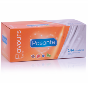 Vigoroso - PASANTE - DE SABORES DE PRESERVATIVOS 144 UNIDADES