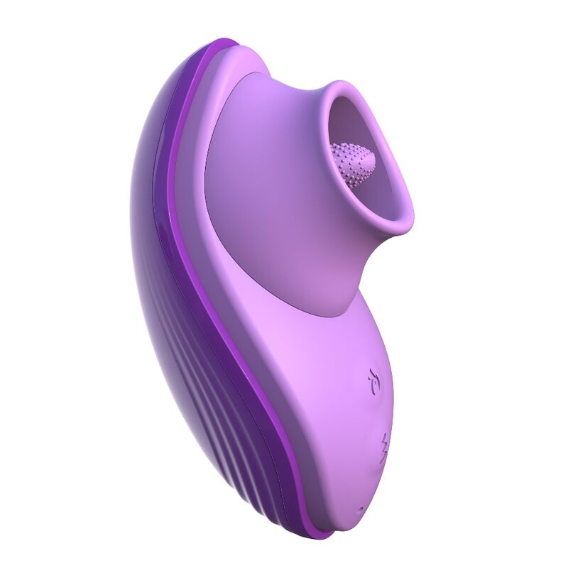 Vigoroso FANTASY FOR HER - LÍNGUA DIVERTIDA DE SILICONE ROXA