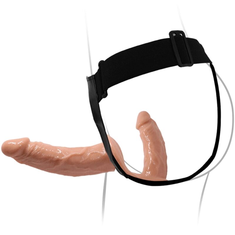 BAILE - ULTRA APAIXONADO DILDOS DUPLOS COM ARNÊS - Image 2