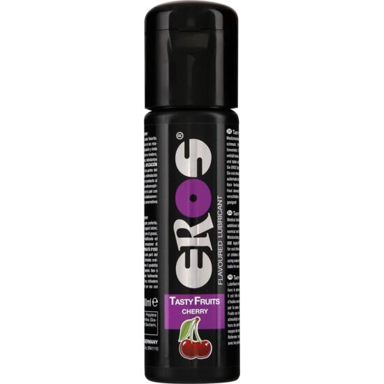vVigoroso EROS - LUBRIFICANTE DE CEREJA DE FRUTAS SABOROSAS 100 ML