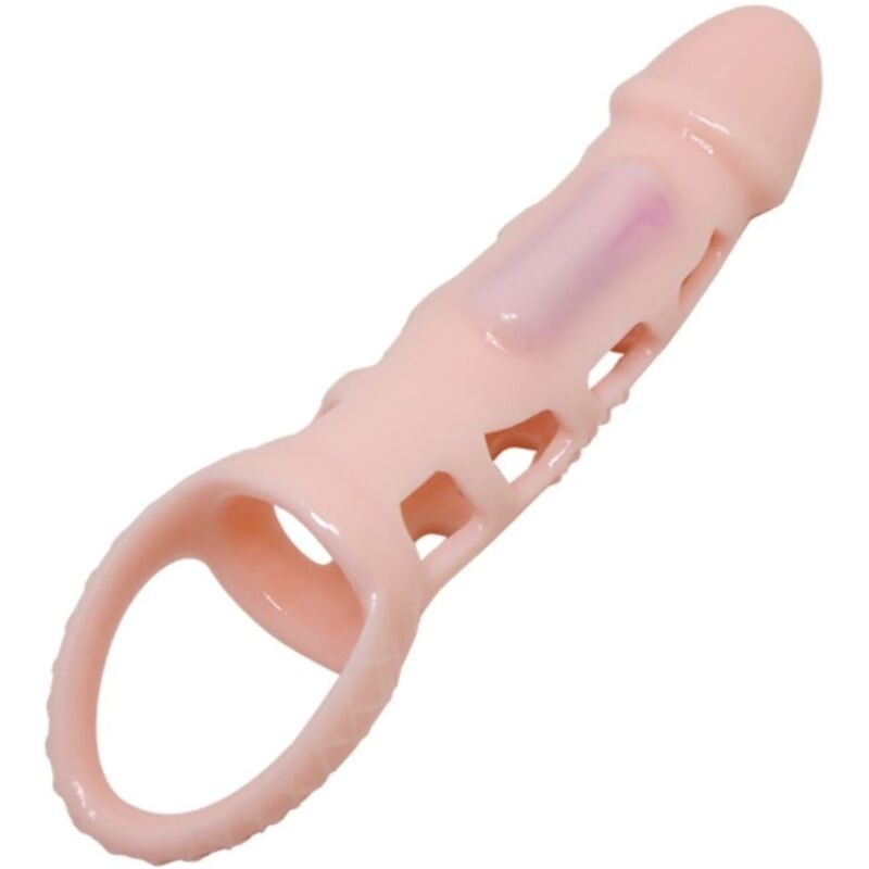 Vigoroso PRETTY LOVE - CAPA EXTENSOR DE PÊNIS HARRISON COM VIBRAO E ALA 13.5 CM