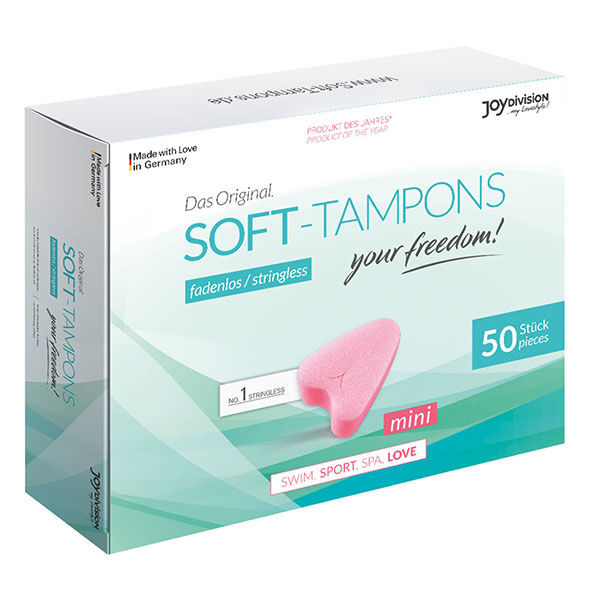 JOYDIVISION SOFT-TAMPONS - ORIGINAL SOFT-TAMPONS MINI X 50 UNIDADES - Image 2