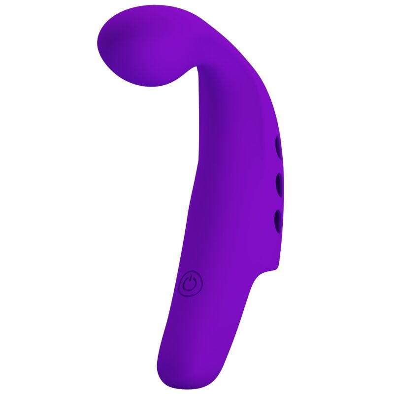 Vigoroso PRETTY LOVE - VIBRADOR DE DEDO RECARREGVEL GORGON ROXO