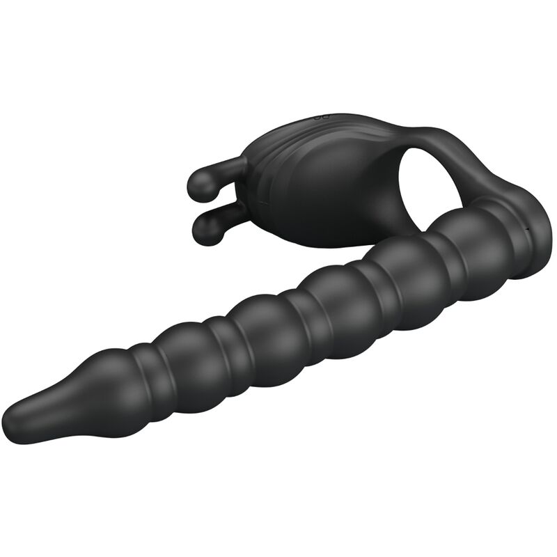 PRETTY LOVE - BLACKNEY ANÉIS PARA PÊNIS COM PLUG VIBRADOR - Image 3