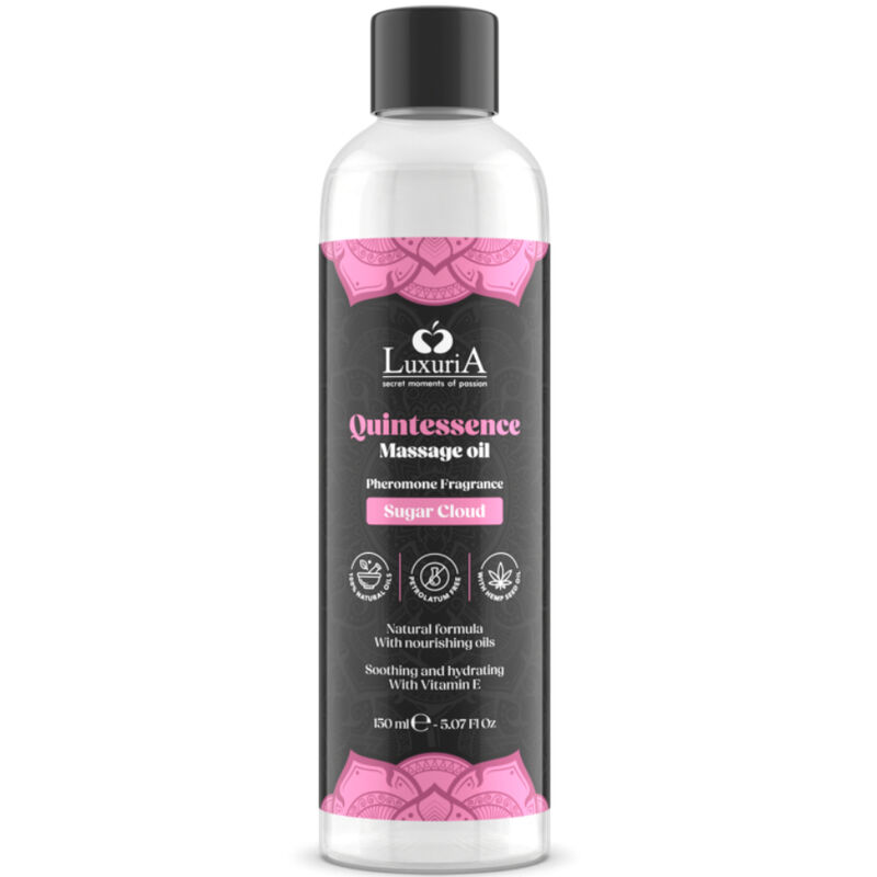 vVigoroso INTIMATELINE LUXURIA - ÓLEO DE MASSAGEM SUGAR CLOUD 150 ML