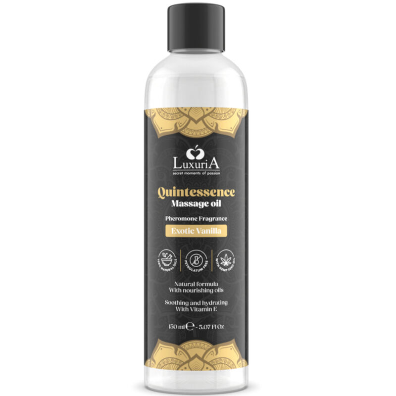 vVigoroso INTIMATELINE LUXURIA - ACEITE DE MASAJES VAINILLA EXOTIC 150 ML