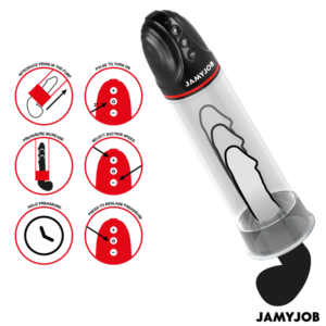 Vigoroso JAMYJOB - BOMBA AUTOMÁTICA XPAND 3 NÍVEIS DE SUCÇÃO CINZA