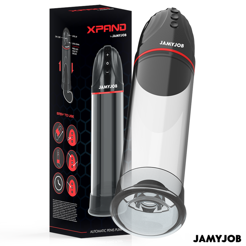 JAMYJOB - BOMBA AUTOMÁTICA XPAND 3 NÍVEIS DE SUCÇÃO CINZA - Image 2