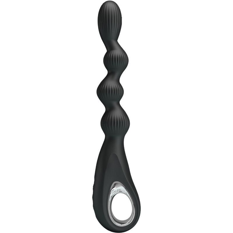 Vigoroso PRETTY LOVE - FEDERER VIBRADOR ANAL 12 VIBRAÇÕES PRETO