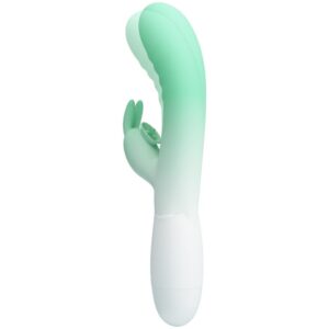 Vigoroso PRETTY LOVE - VIBRADOR CERBERUS RABBIT 30 VIBRAÇÕES VERDE