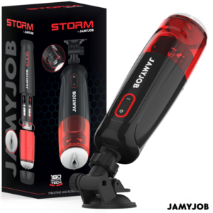 Vigoroso JAMYJOB - STORM MASTURBADOR AUTOMÁTICO DE VAGINA 10 MODOS DE ROTAÇÃO E IMPULSO