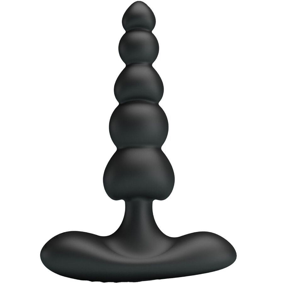 Vigoroso PRETTY LOVE - VIBRADOR ANAL CORBAN 10 VIBRAÇÕES PRETO