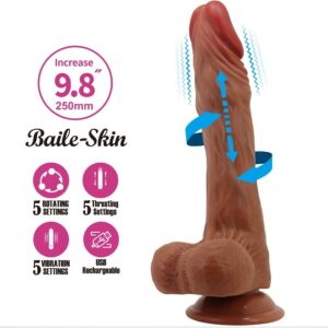 Vigoroso BAILE - CALISTO DILDO REALISTA 24 CM CARNE