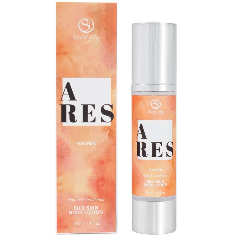 vVigoroso SECRETPLAY - ARES SILK SKIN LOÇÃO MASCULINA 50 ML