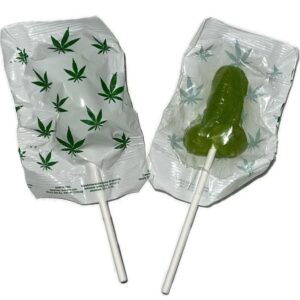 vVigoroso DIABLO GOLOSO - 1 PÊNIS PIRULITO CANNABIS AROMA