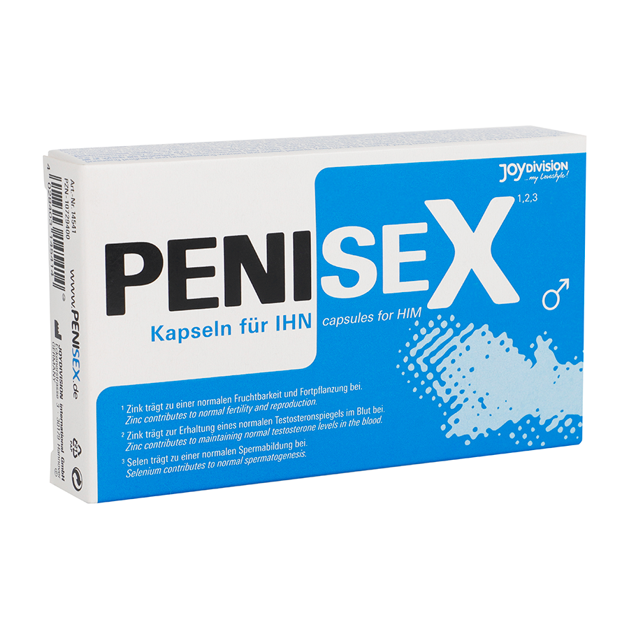 vVigoroso JOYDIVION EROPHARM - CÁPSULAS ESTIMULANTES PENIANAS PARA HOMENS - 40 UNIDADES