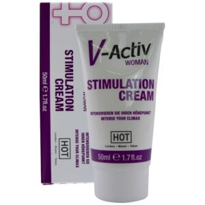 vVigoroso HOT - CREME ESTIMULANTE V-ACTIV PARA MULHERES 50 ML