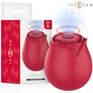 Vigoroso INTENSE - CAMELLIA SUCÇÃO CLITORIAL ROSE BY WAVES BORDEAUX
